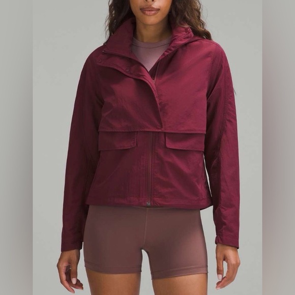 NWOT NEW Lululemon Always Effortless Jacket Wine Berry